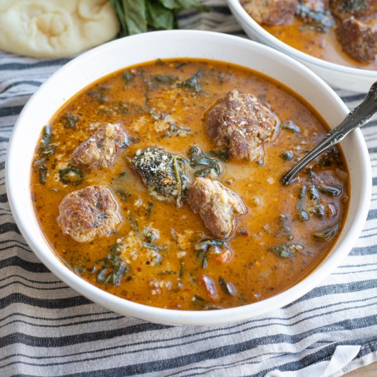 Meatball and Vegetable Soup