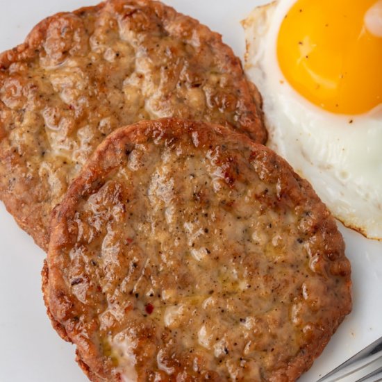 Air Fryer Sausage Patties