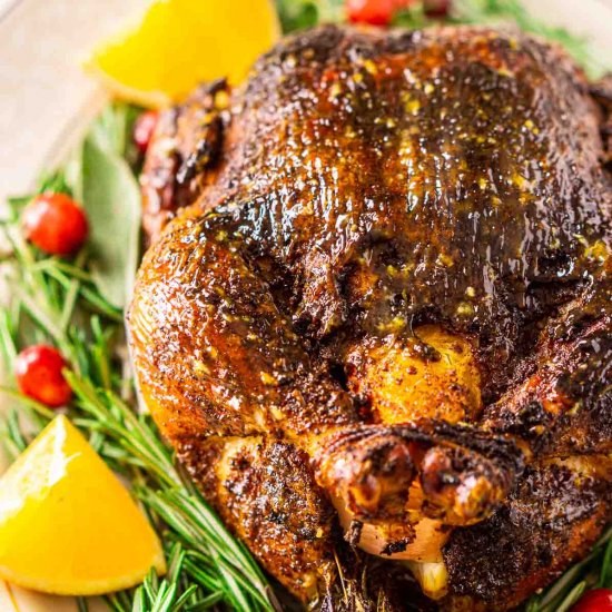 Roast Christmas Chicken