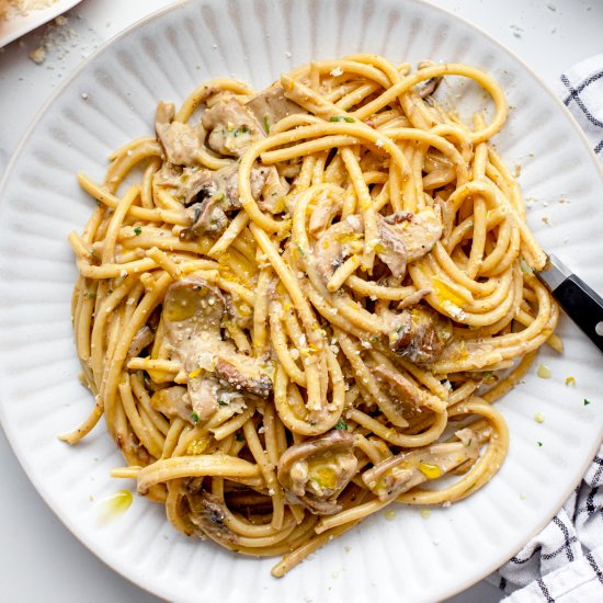 Creamy Mushroom Pasta