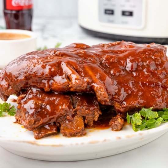 Crockpot Coke Ribs