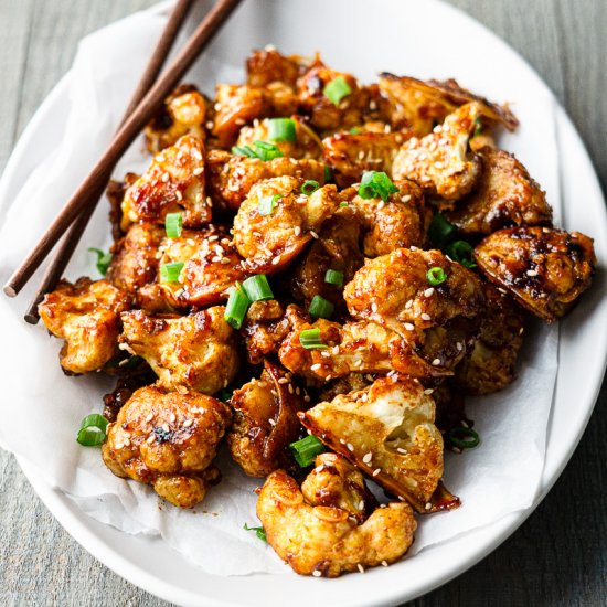 Gochujang Cauliflower Wings