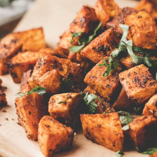 Cumin Sweet Potatoes