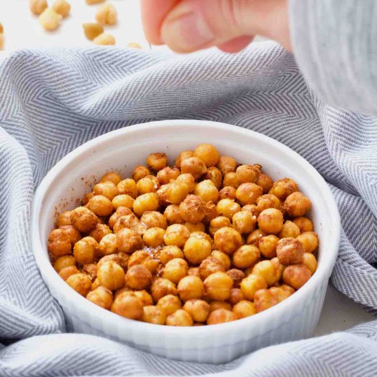 Crispy Air Fryer Chickpeas