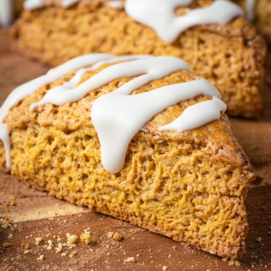 Vegan Pumpkin Scones