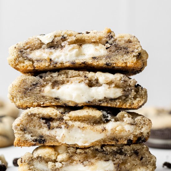 Oreo Cheesecake Cookies