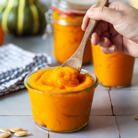 Homemade Pumpkin Puree