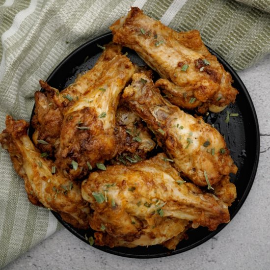 Spicy Air Fryer Chicken Wings