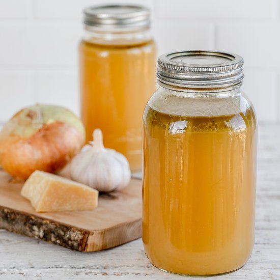 Parmesan Rind Broth