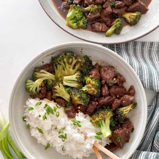 Quick Stir-Fry Beef and Broccoli