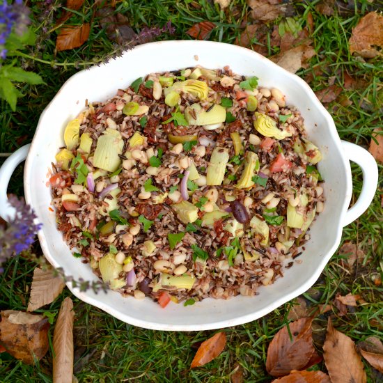 Mediterranean Wild Rice Bowl