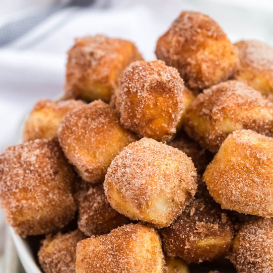 Cinnamon Sugar Pretzel Bites