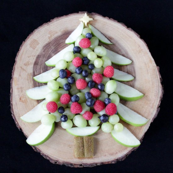 Christmas Tree Fruit Tray