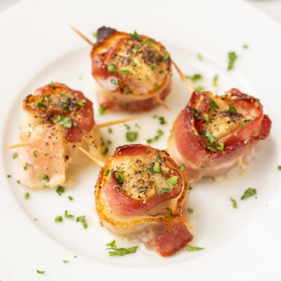 Bacon Wrapped Scallops