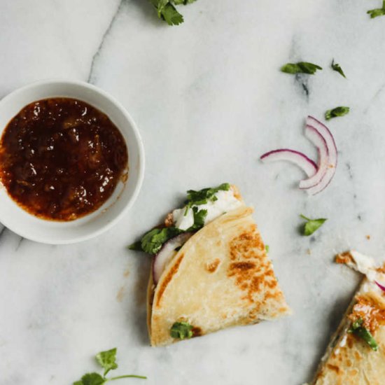 Burrata Sandwich with Chutney