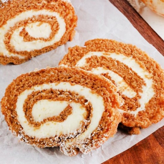 Gluten-Free Pumpkin Roll