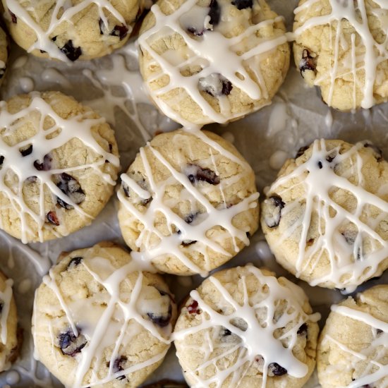 White Chocolate Cranberry Cookies