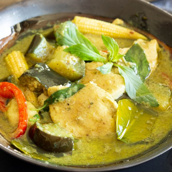 Thai Green Curry with Chicken