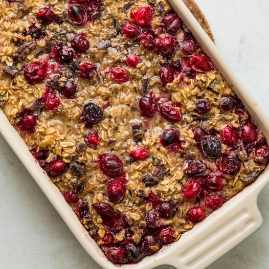 Holiday Baked Oats