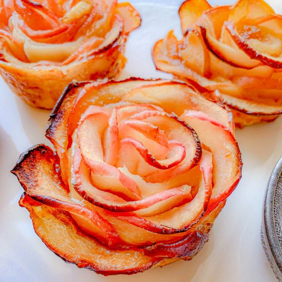 Baked Apple Roses