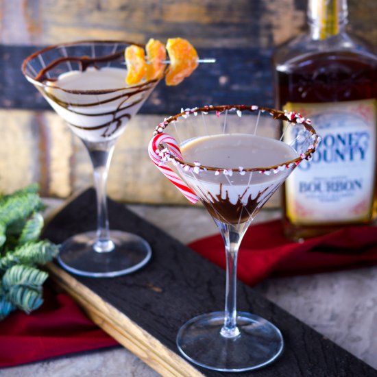 Bourbon Cream Chocolate Martini