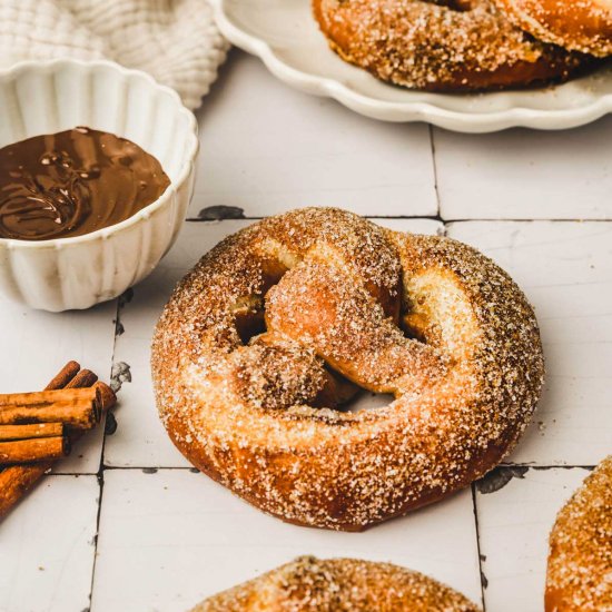 Cinnamon sugar Pretzels