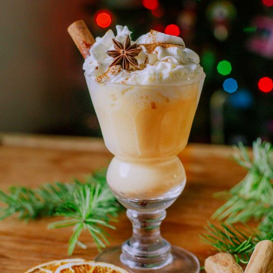 Bombardino Italian Eggnog Cocktail