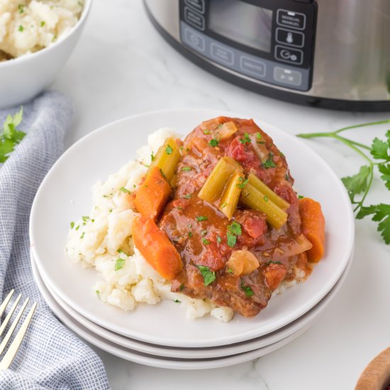 Crockpot Swiss Steak Dinner