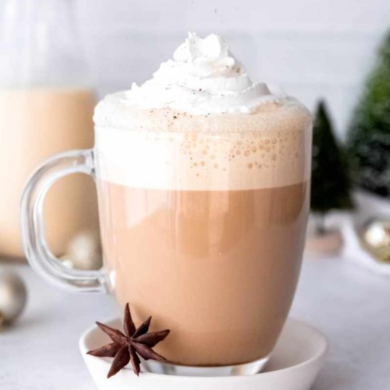 Homemade Eggnog Latte Recipe