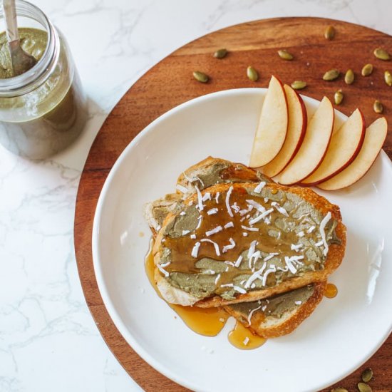 Homemade Pumpkin Seed Butter