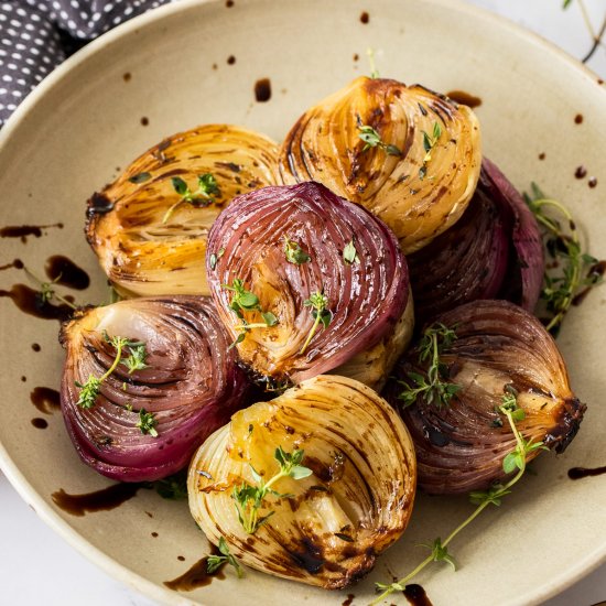 Roasted Onions with Thyme