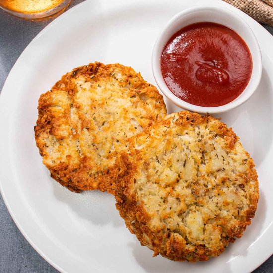 Homemade Hash Browns in Air Fryer