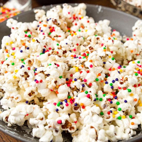 White Chocolate Popcorn