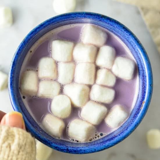 Taro Hot Chocolate