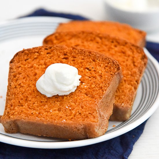 Thai Tea Bread