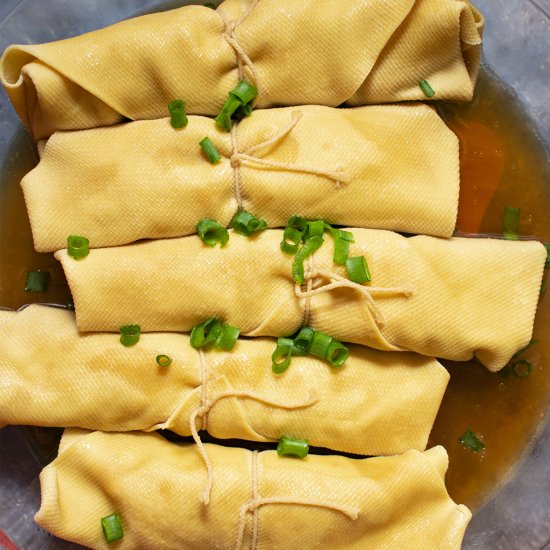 Bai Ye Tofu Pork Burrito