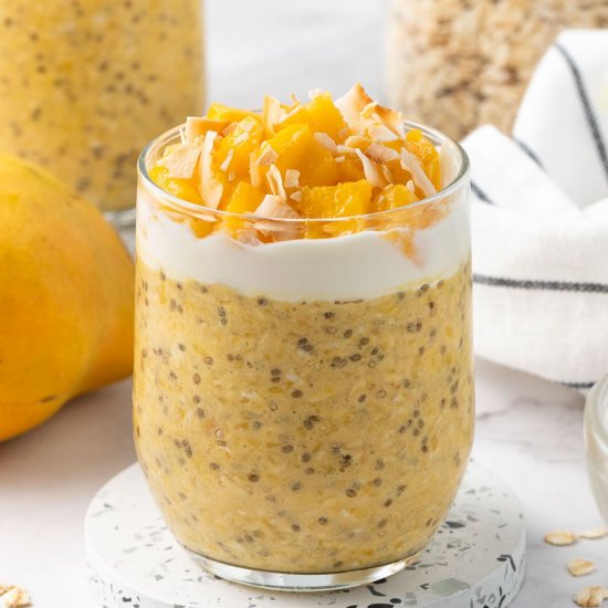 Mango Overnight Oats