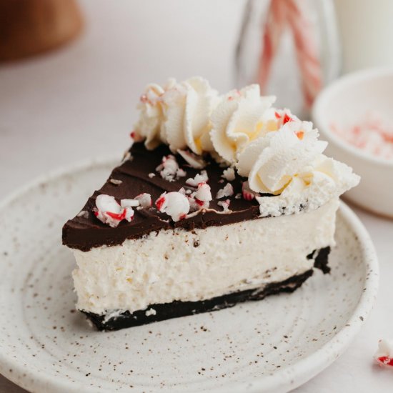 Peppermint Bark Cheesecake