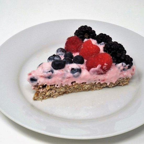 Fruit Pizza with Oatmeal Crust