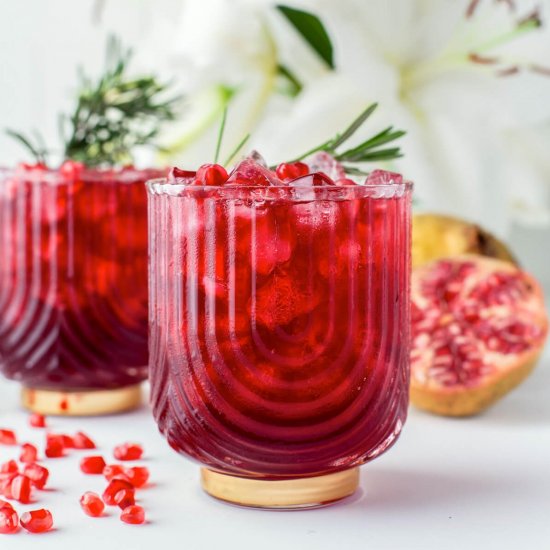 Hibiscus Pomegranate Margarita