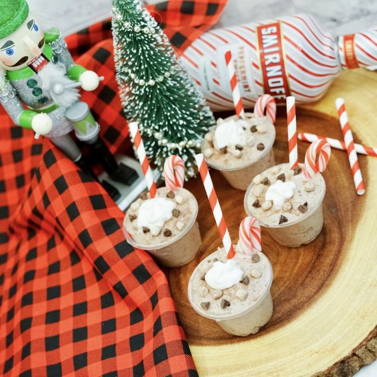 Hot Chocolate Pudding Shots