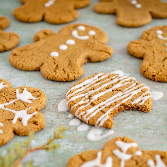 Gluten Free Gingerbread Cookies