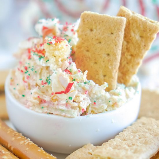 Christmas Tree Cake Dip