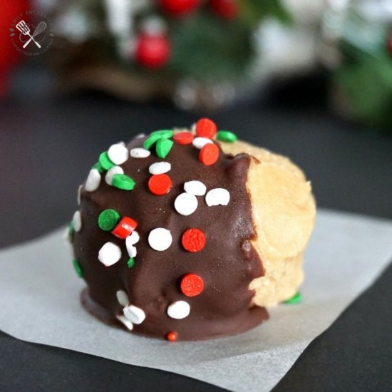 Christmas Peanut Butter Balls