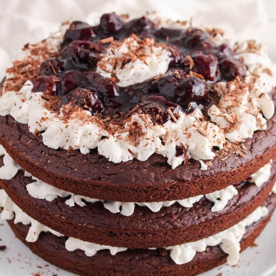 Vegan Black Forest Cake