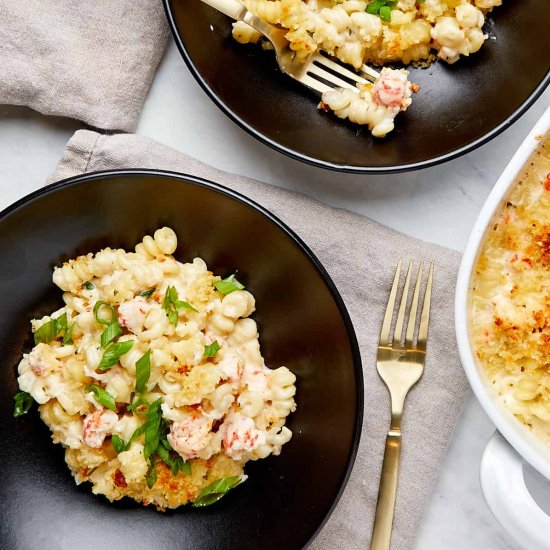 Lobster Truffle Mac and Cheese