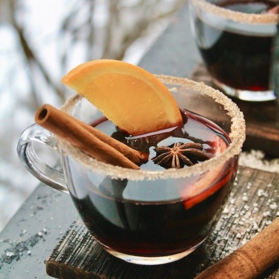 Cozy Spiced Wine For The Holidays