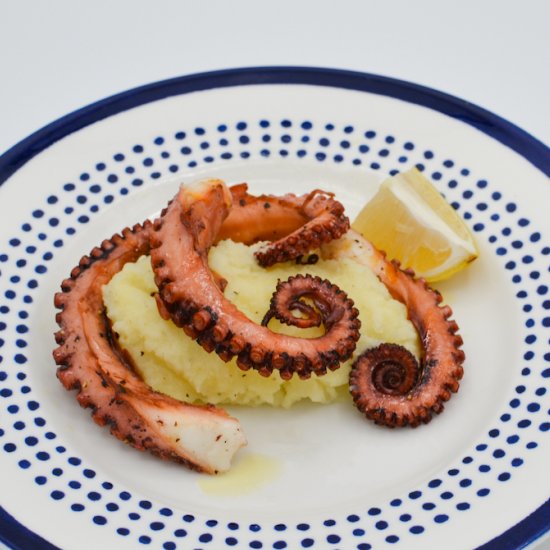 Italian Style Grilled Octopus