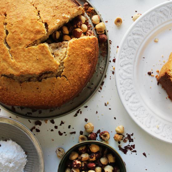 Italian hazelnut cake