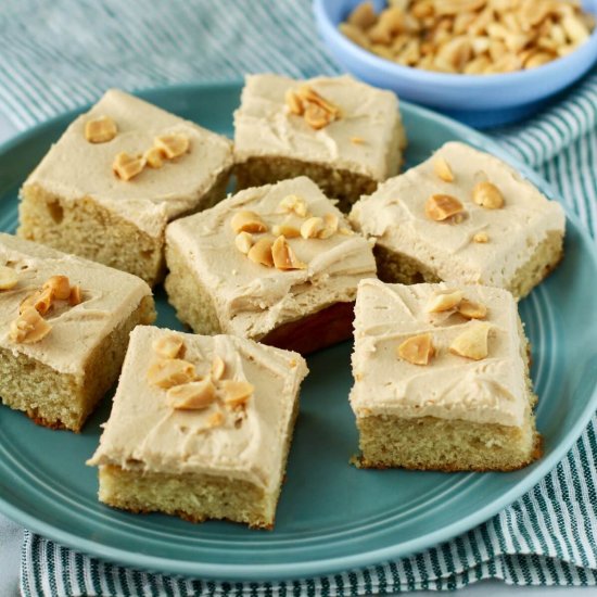 Peanut Butter Snack Cake